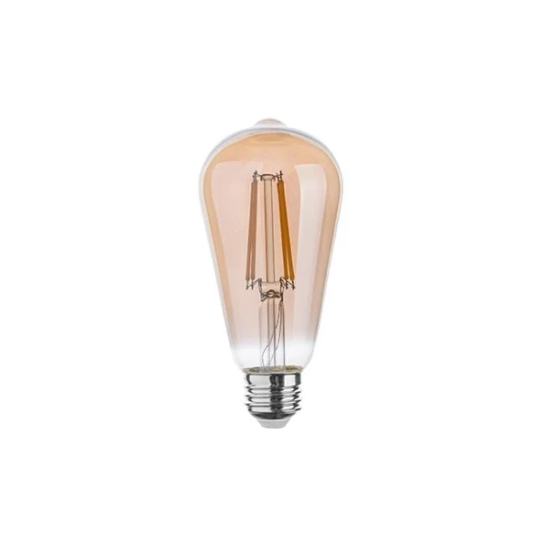 Żarówka LED E27 Filament ST64 4000K 10W Amber.jpg