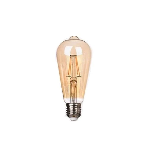 Żarówka LED E27 Filament ST64 2200K 6W amber.jpg