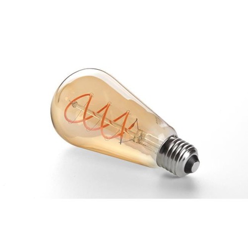 Żarówka LED E27 Filament Dimm ST64 2200K 4W amber 2.jpg