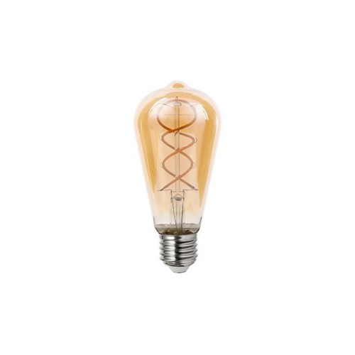 Żarówka LED E27 Filament Dimm ST64 2200K 4W amber.jpg